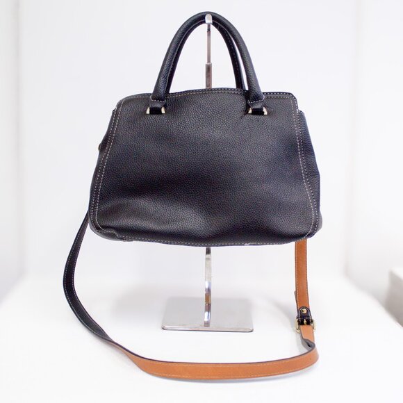 London Fog Women's Diana Signature Double Zip Crossbody Bag - Picture 4 of 11